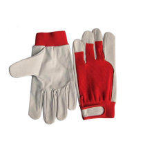 Durable Pig/Goat skin leather driver Gloves ZM125-H